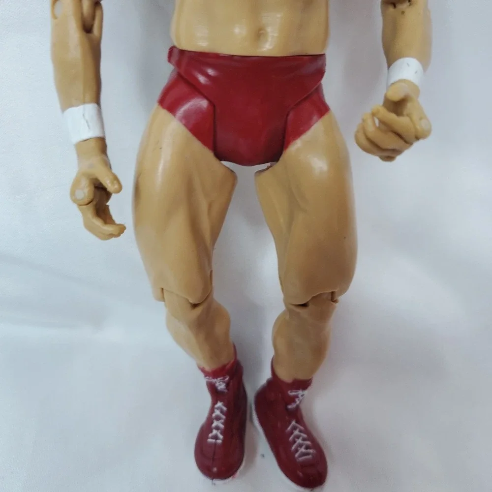 Vtg WWE Jakks Pacific R3‎ Tech CHUCK PALUMBO Figures Red Gear WWF 2001